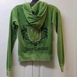 Juicy Couture size Small Zip hood Jacket